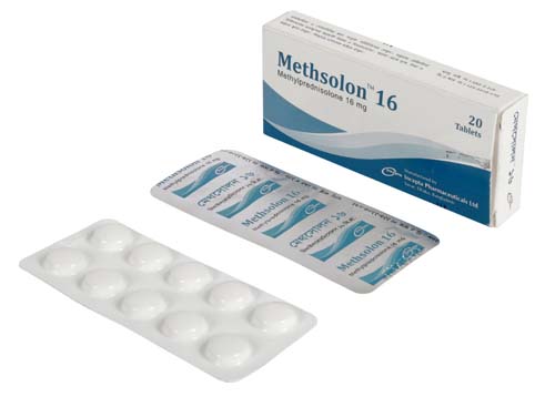 Picture of Methsolon 16 Tablet